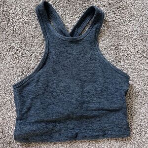Beyond Yoga Charcoal Racerback Top